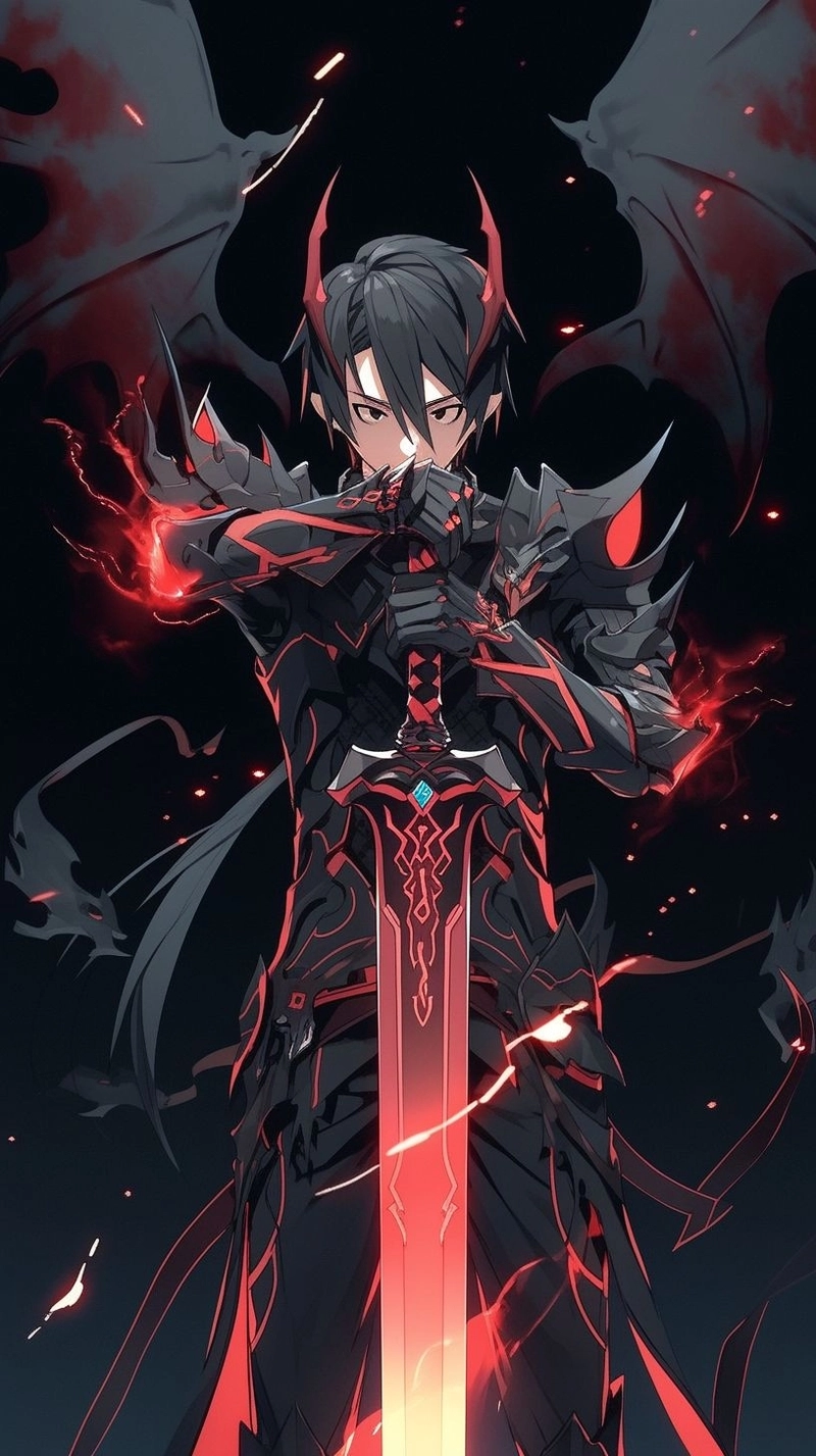 Hình nền Kirito đẹp như tranh vẽ trong mơ