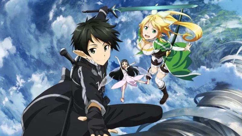 Kirito official art do tác giả chính tạo nên