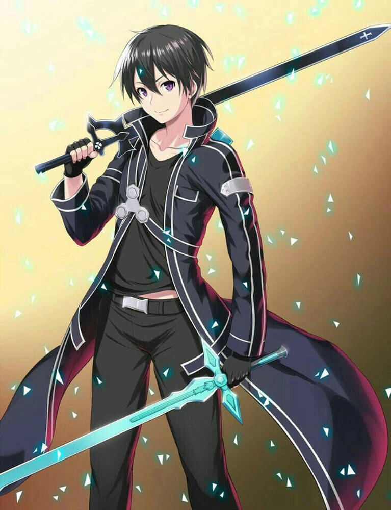 Vẽ Kirito ngầu bằng bút chì cũng đầy khí chất