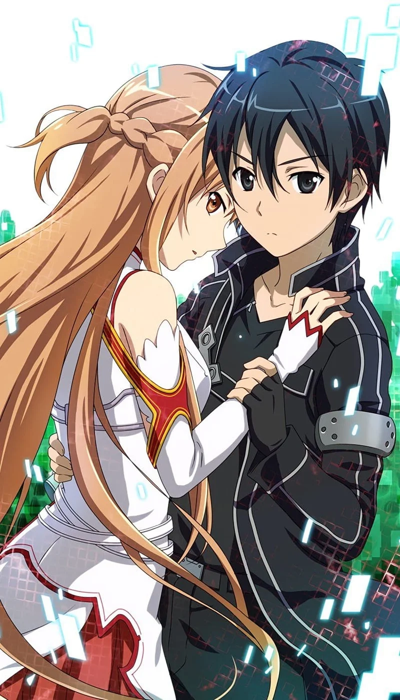 Kirito and Asuna 4K siêu sắc nét đầy cuốn hút