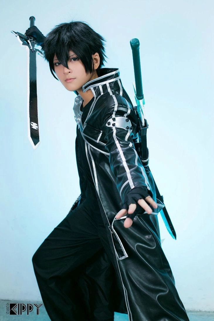 Cosplay Kirito Sword Art Online cực chất
