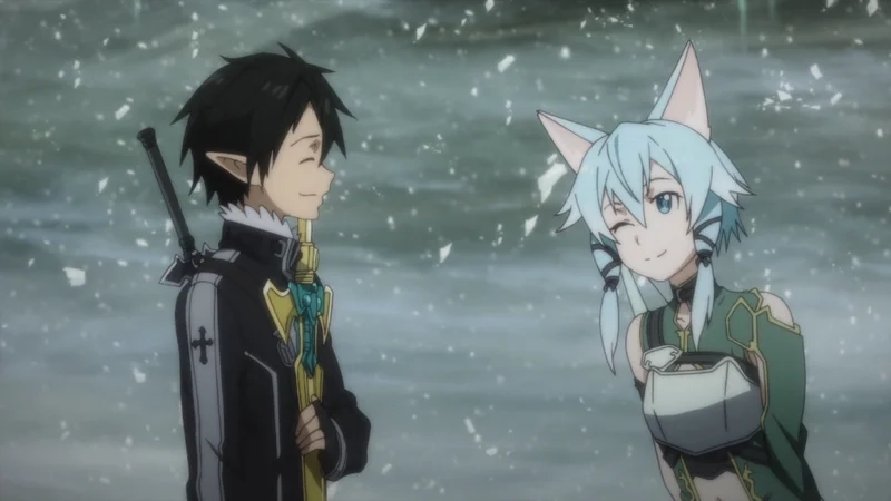 Kirito vs Sinon trận đấu nghẹt thở khó quên