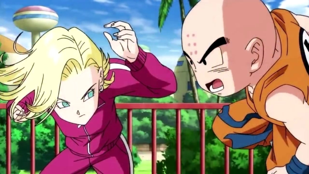 Vợ Krillin Android 18, người bạn đời đầy mạnh mẽ và yêu thương Krillin