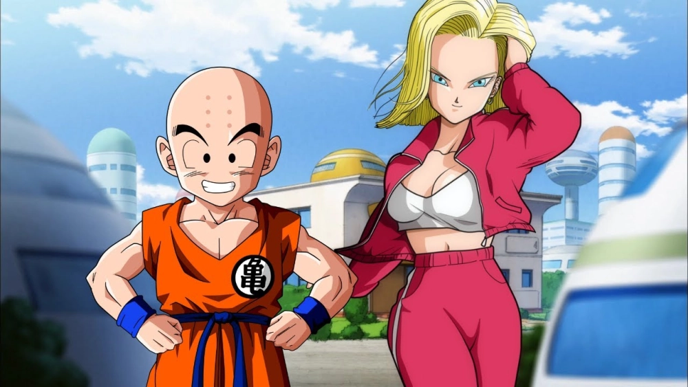 17 and Krillin, cuộc đối đầu giữa hai chiến binh Android và người bạn cũ