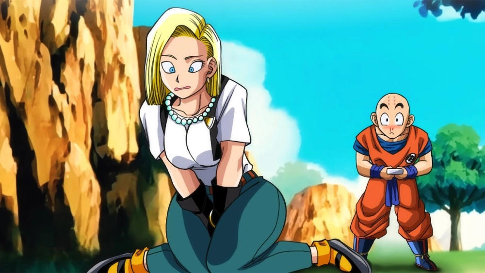Krillin 18 mối quan hệ vợ chồng bền chặt giữa Krillin và Android 18