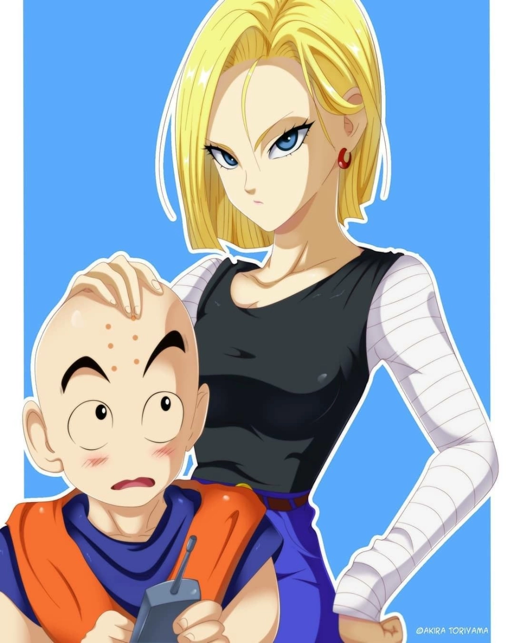 Krillin và số 18 tình yêu đầy cảm động giữa Krillin và Android 18