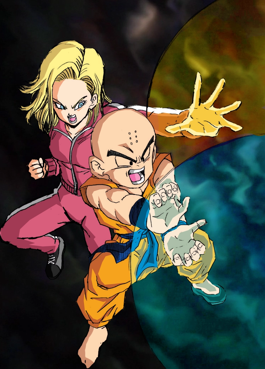 18 and Krillin mối quan hệ yêu thương giữa Krillin và Android 18