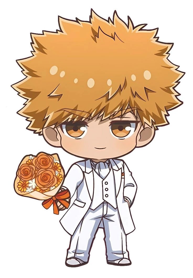 Chibi kunigami với phong cách đáng yêu và đầy năng lượng