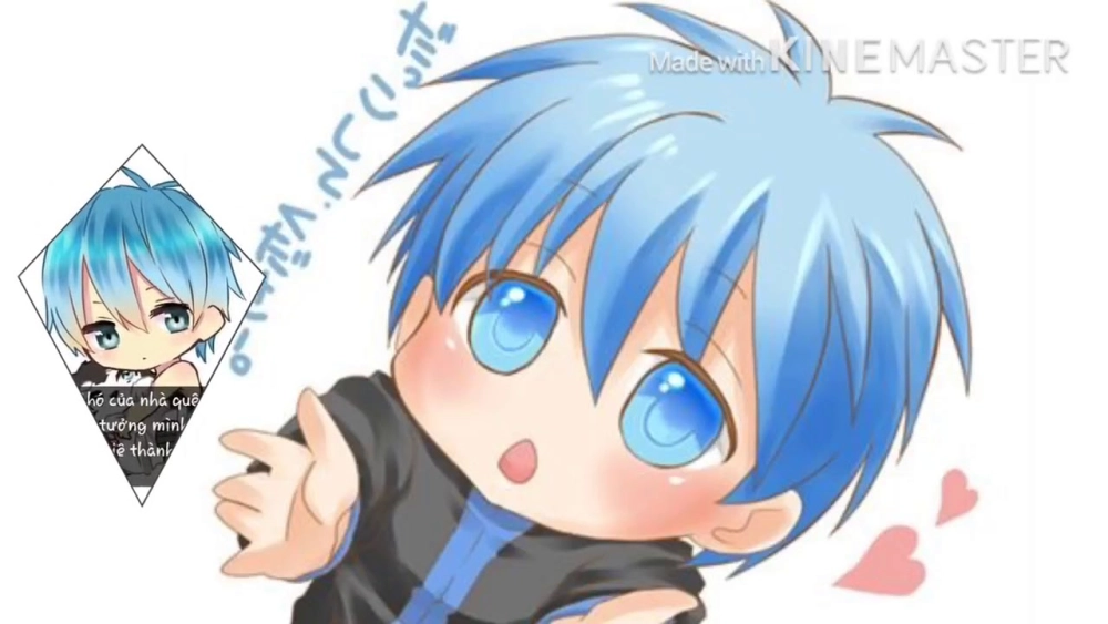 Hình Kuroko chibi nổi bật trong thế giới fanart