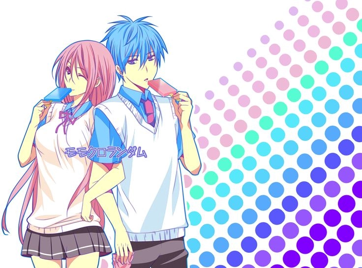 Kuroko x Momoi moments khiến tim người xem rung động
