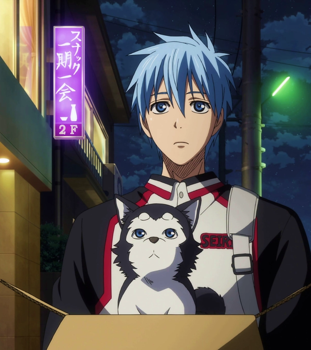 Kuroko cute mang vẻ ngoài hiền lành nhưng cực chất