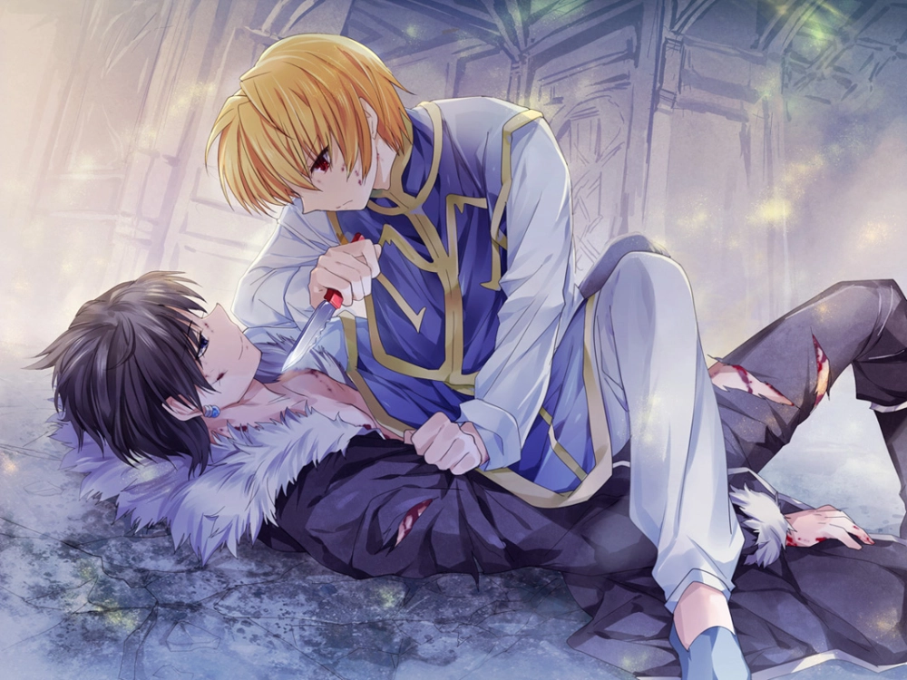 Chrollo x Kurapika fanfic thường khai thác mâu thuẫn và cảm xúc bị chôn giấu