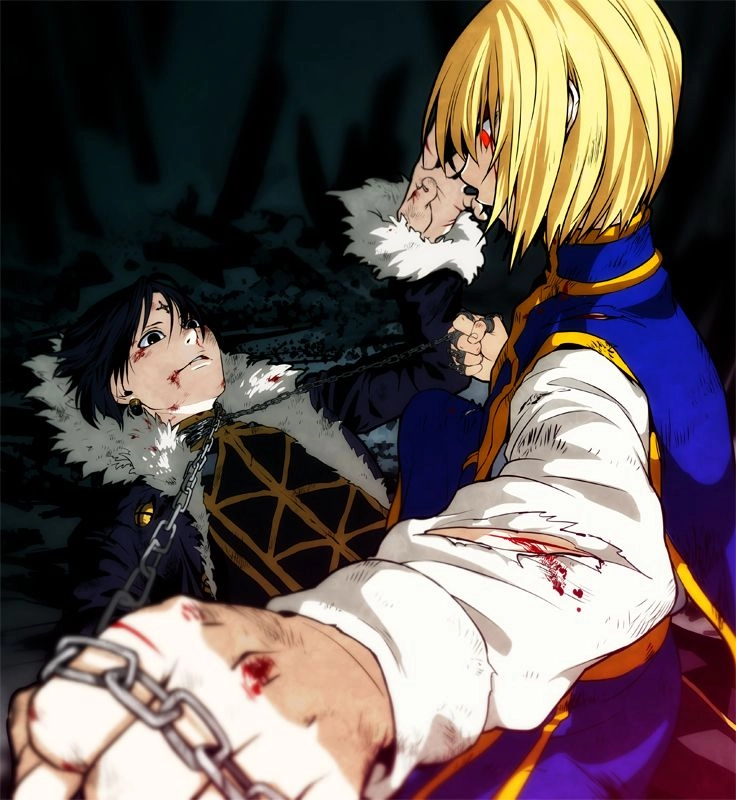 HxH Kurapika x Chrollo khiến người xem rung động giữa thù hận và đồng cảm