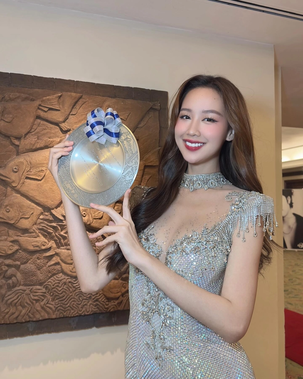 Hoa hậu Liên Lục Địa 2022 Lê Nguyễn Bảo Ngọc vinh danh