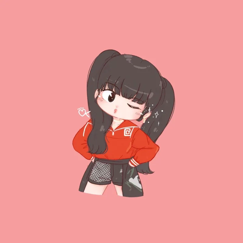 Ngắm nhìn hình ảnh lisa chibi đẹp mê ly