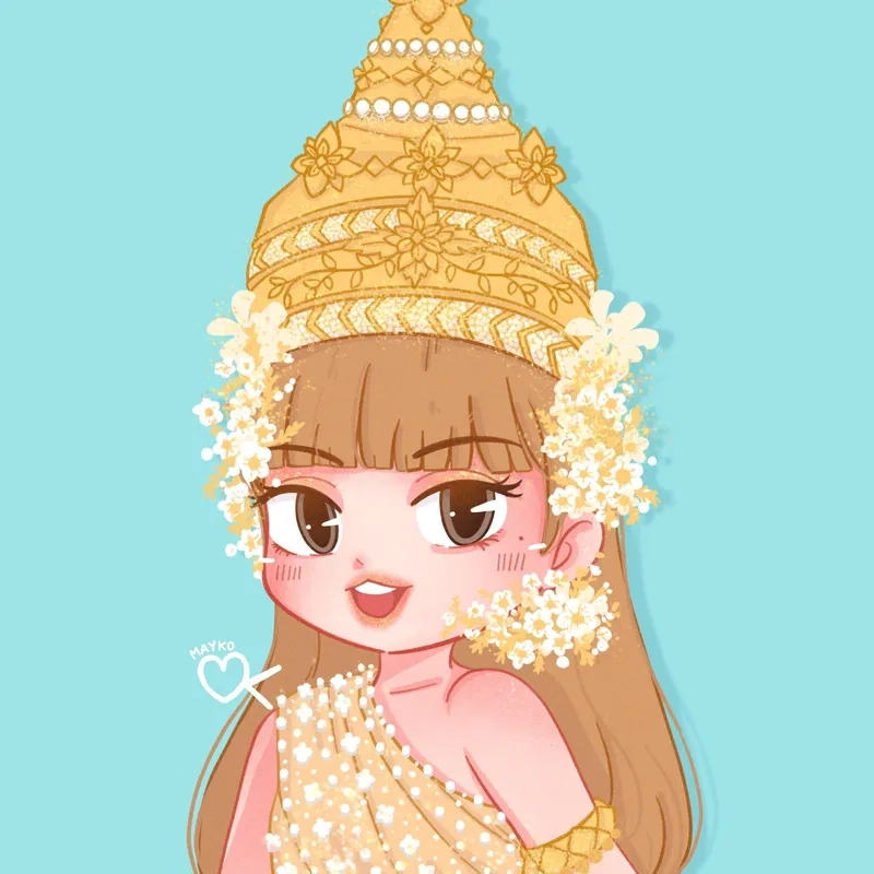 Ai mê Lisa đừng bỏ lỡ ảnh chibi lisa cực phẩm