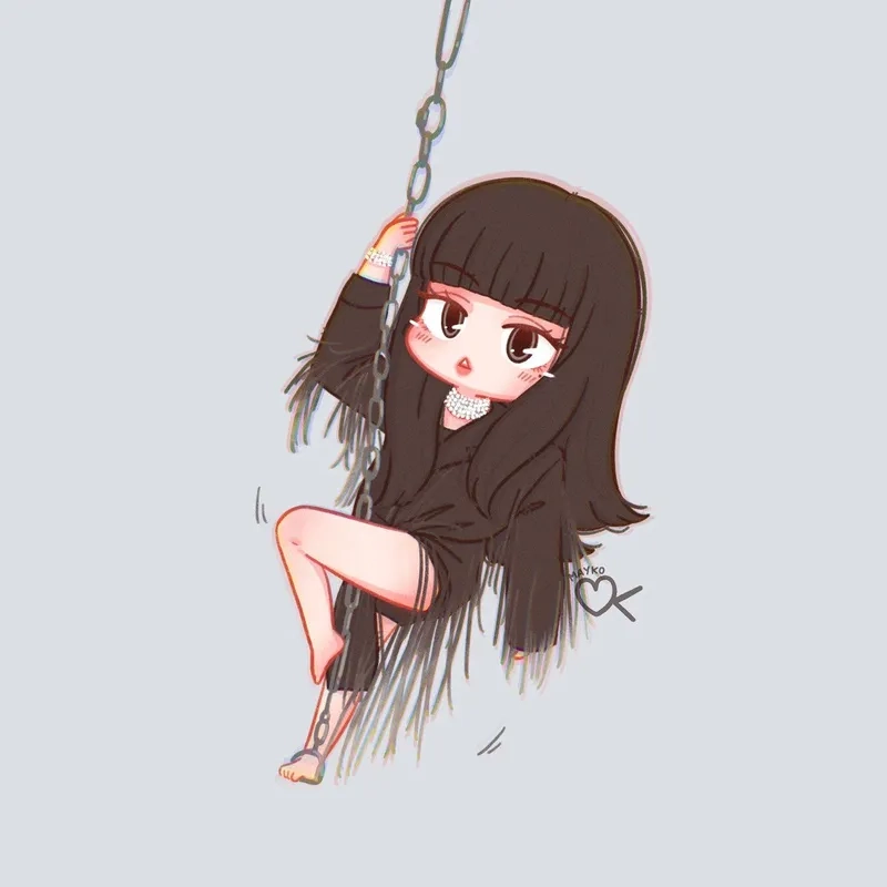 Top mẫu hình vẽ lisa chibi đáng yêu nhất