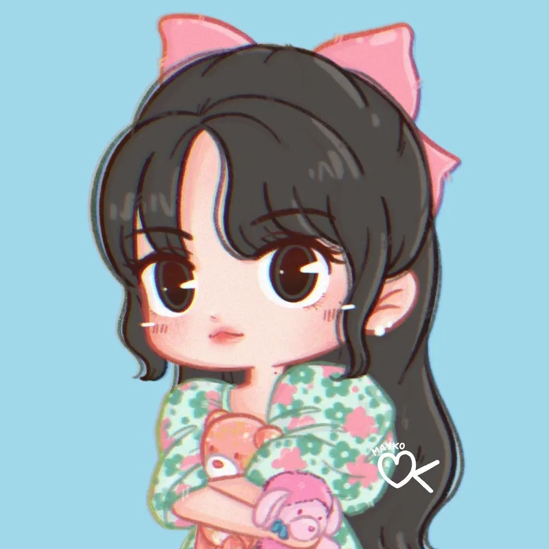 Dễ thương hết nấc với lisa chibi cute độc quyền
