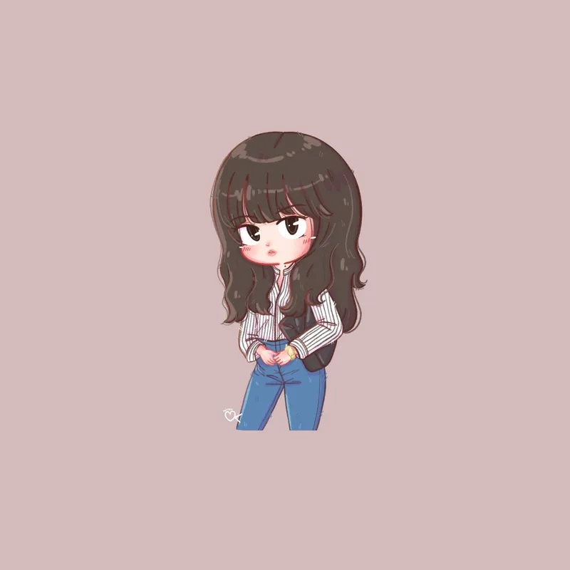 Học ngay cách vẽ lisa chibi cho người mới bắt đầu