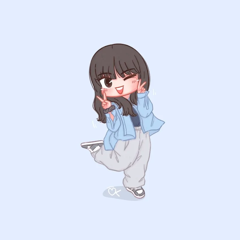 Cùng tô màu blackpink lisa chibi drawing cực vui