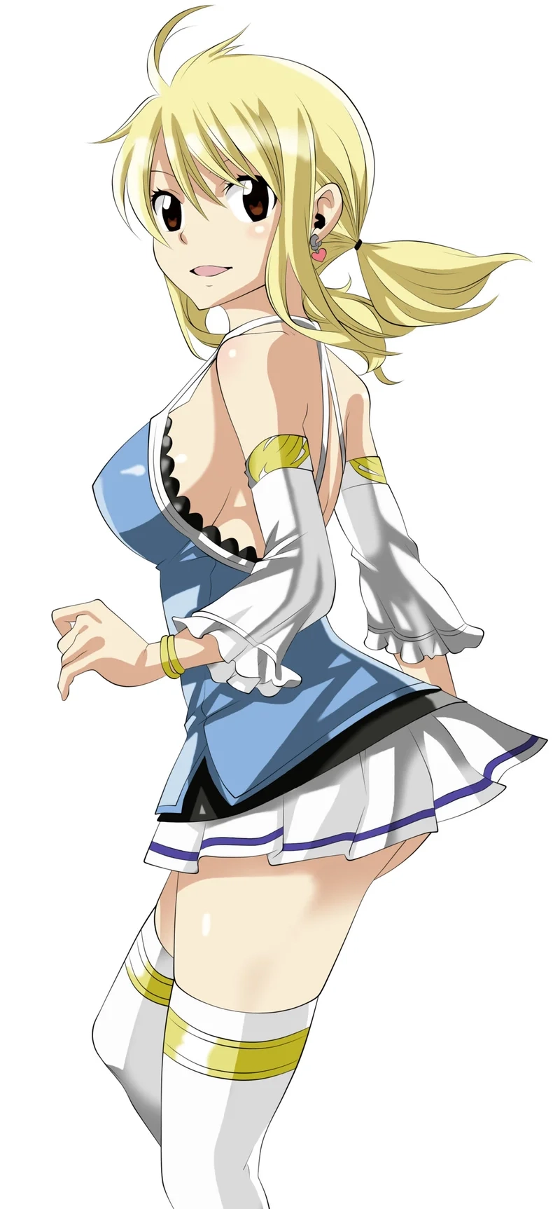 Lucy Heartfilia tinh tế trong bộ tinh linh phục đặc trưng