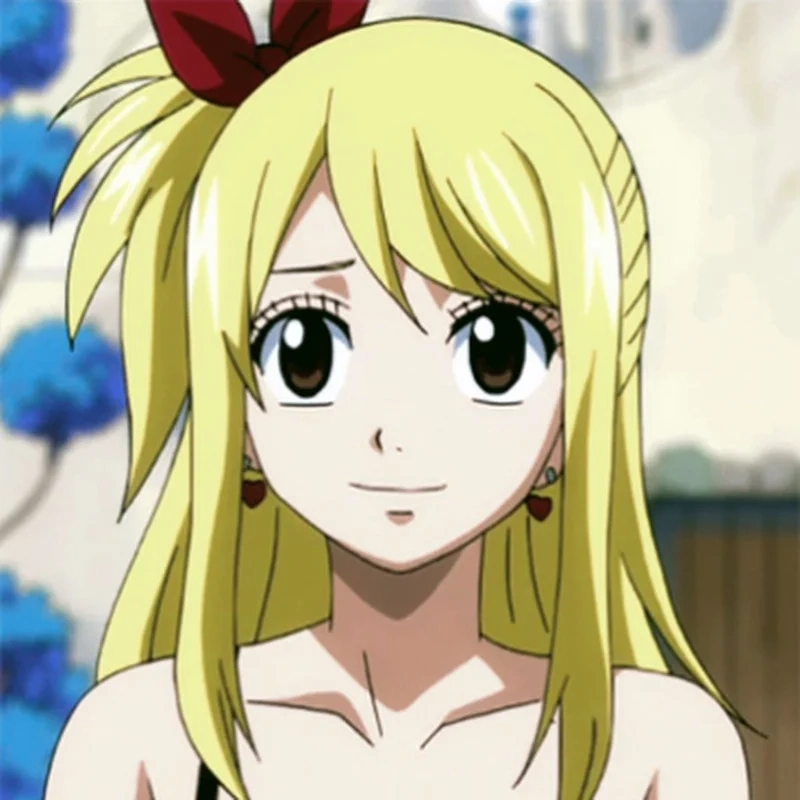 Lucy Heartfilia cute với biểu cảm ngây thơ khiến fan mê mẩn