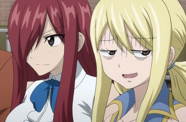 Lucy x Ezra là cặp đôi nữ hiếm gây chú ý trong Fairy Tail