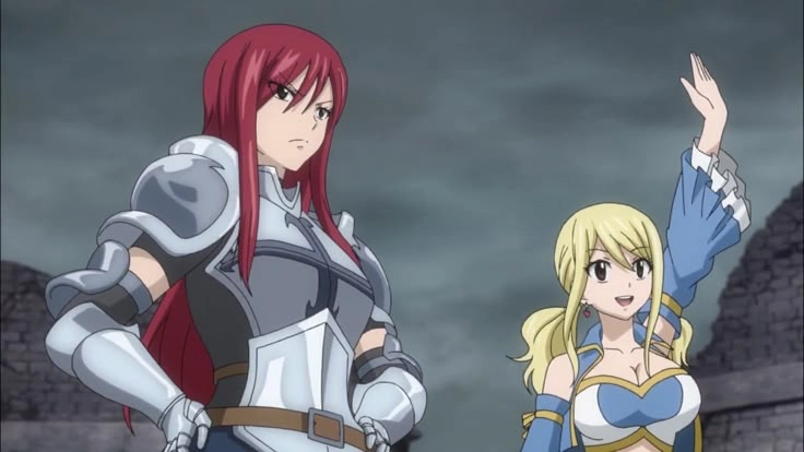 Lucy vs Erza từng có trận chiến khiến ai cũng hồi hộp