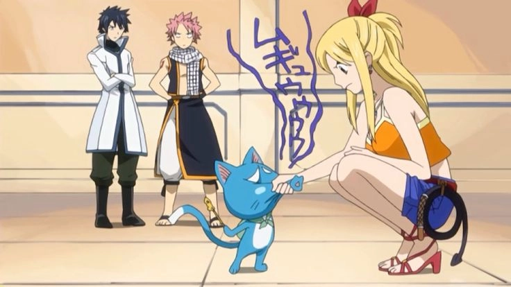 Natsu Lucy Gray luôn xuất hiện cùng nhau trong nhiều nhiệm vụ