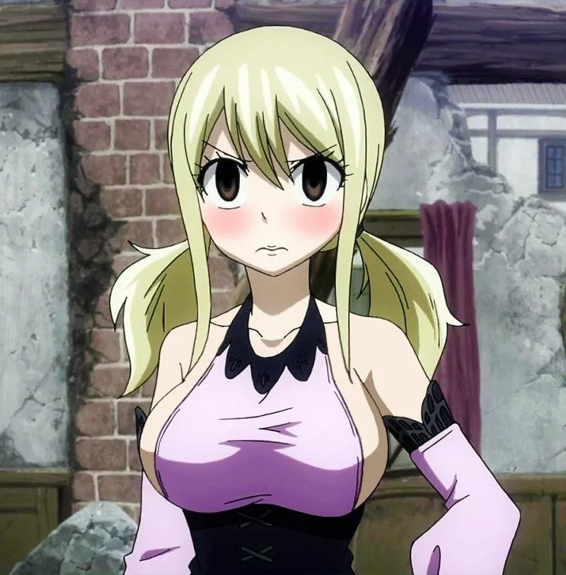 Lucy Heartfilia đẹp dịu dàng với mái tóc vàng óng nổi bật