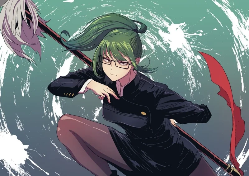 Anime Maki gây ấn tượng với hình ảnh mạnh mẽ