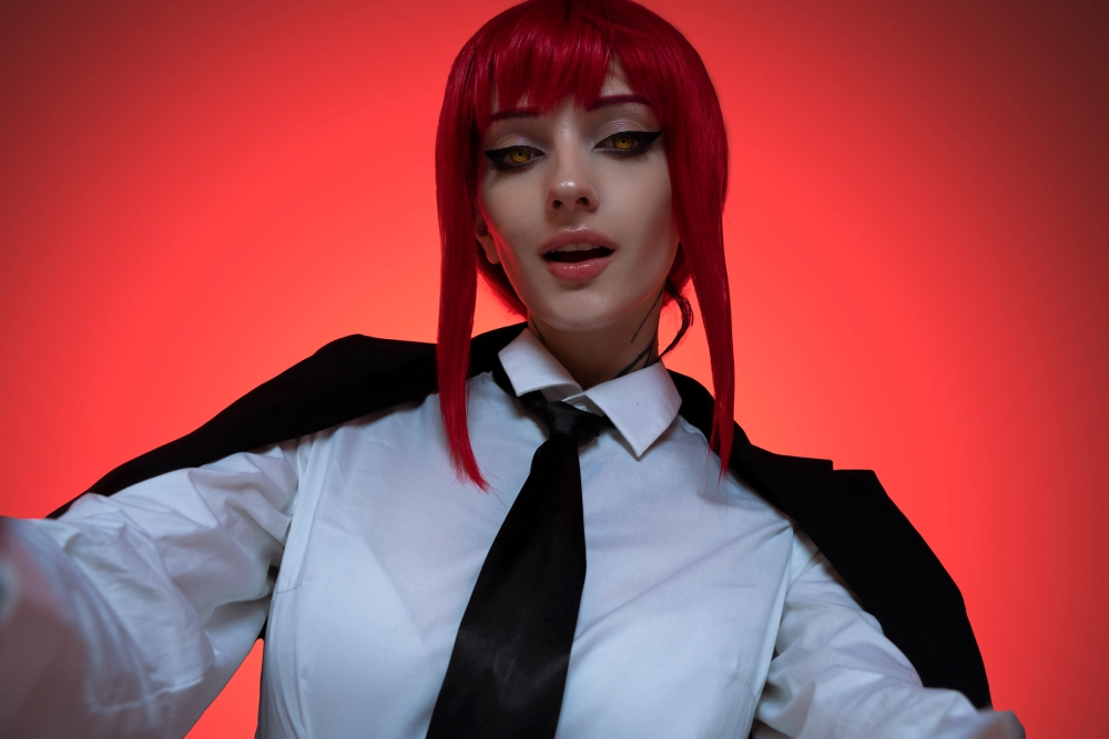Cosplay Makima sexy sự nóng bỏng và quyến rũ của Makima
