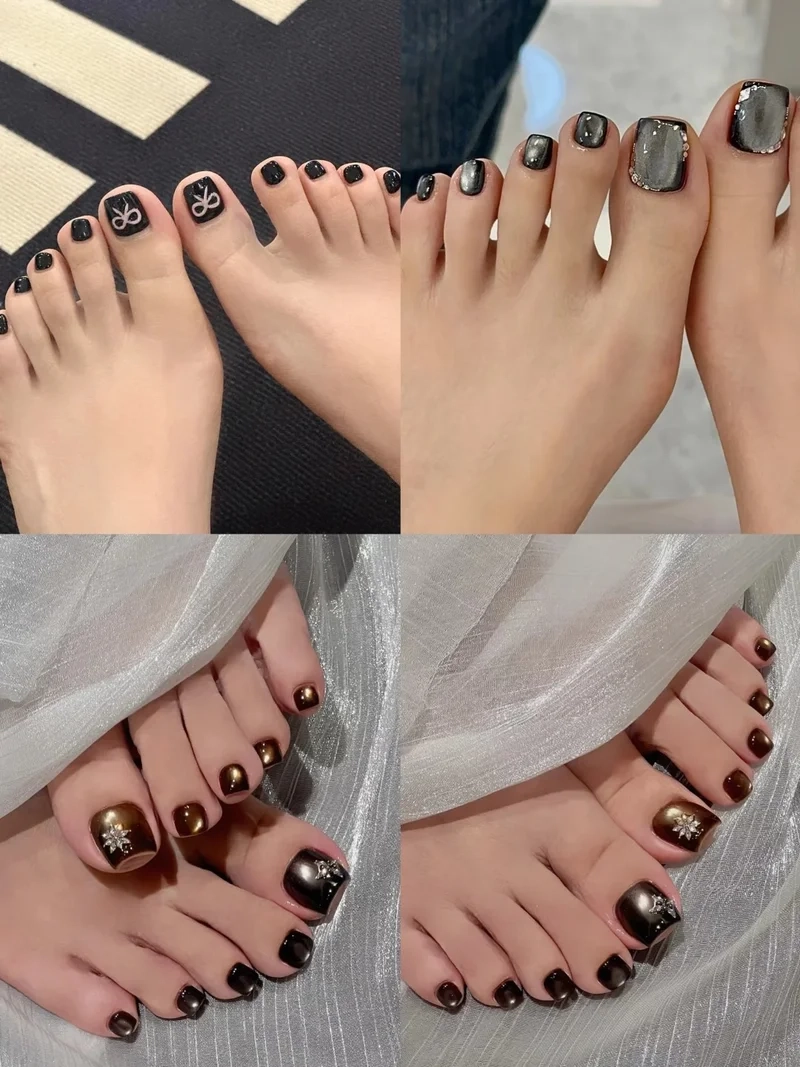Gợi ý top các mẫu móng chân đẹp cho da ngăm bạn không nên bỏ lỡ