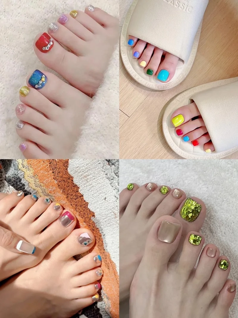Bí quyết chọn màu nail chân cho da ngăm đen giúp chân thon gọn hơn