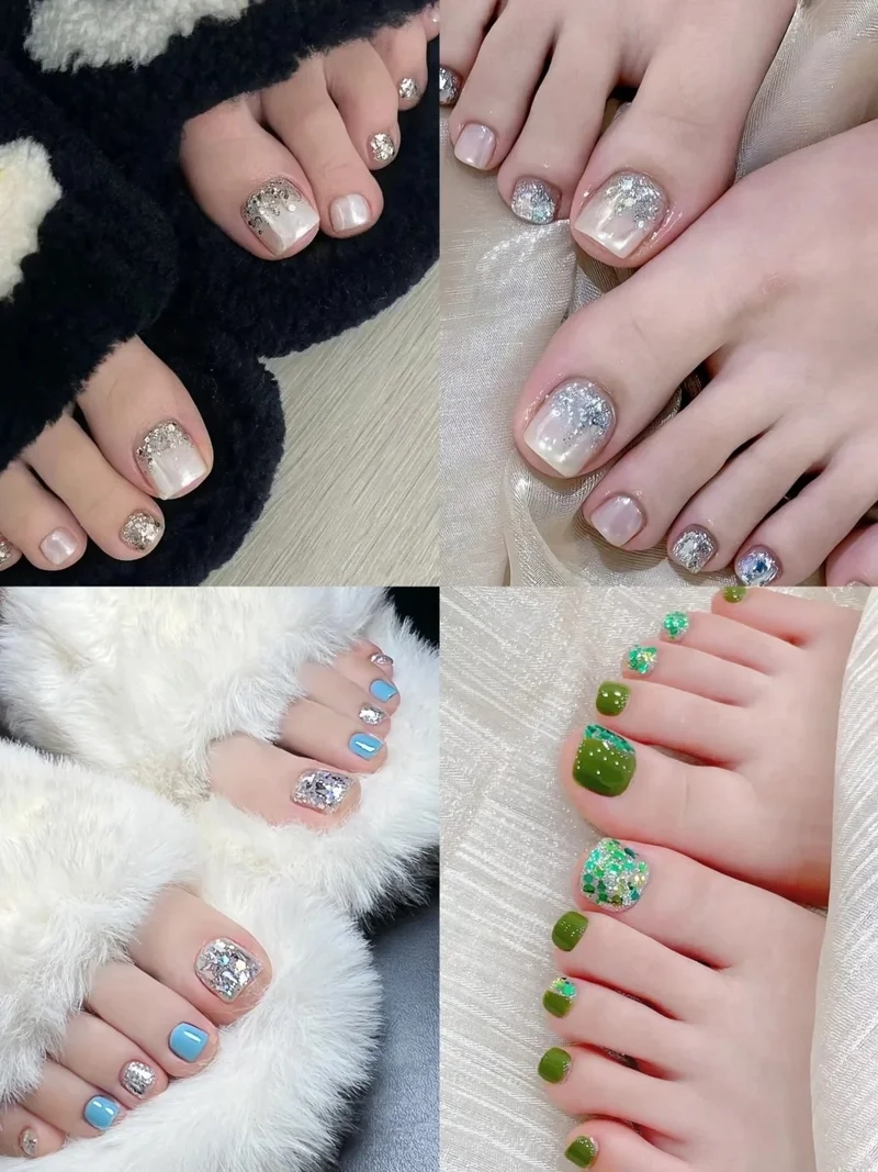 Xu hướng mẫu nail chân cho da ngăm cực hot năm nay