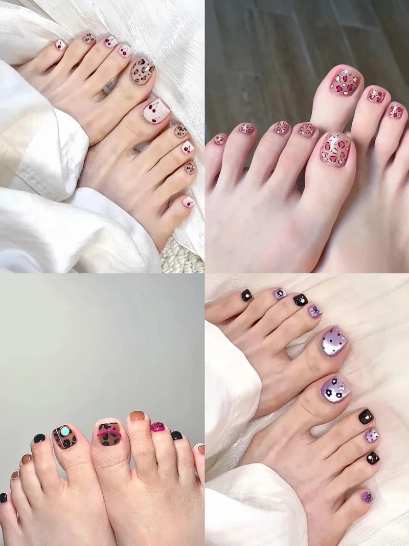 Gợi ý các kiểu nail chân da ngăm dẫn đầu xu hướng
