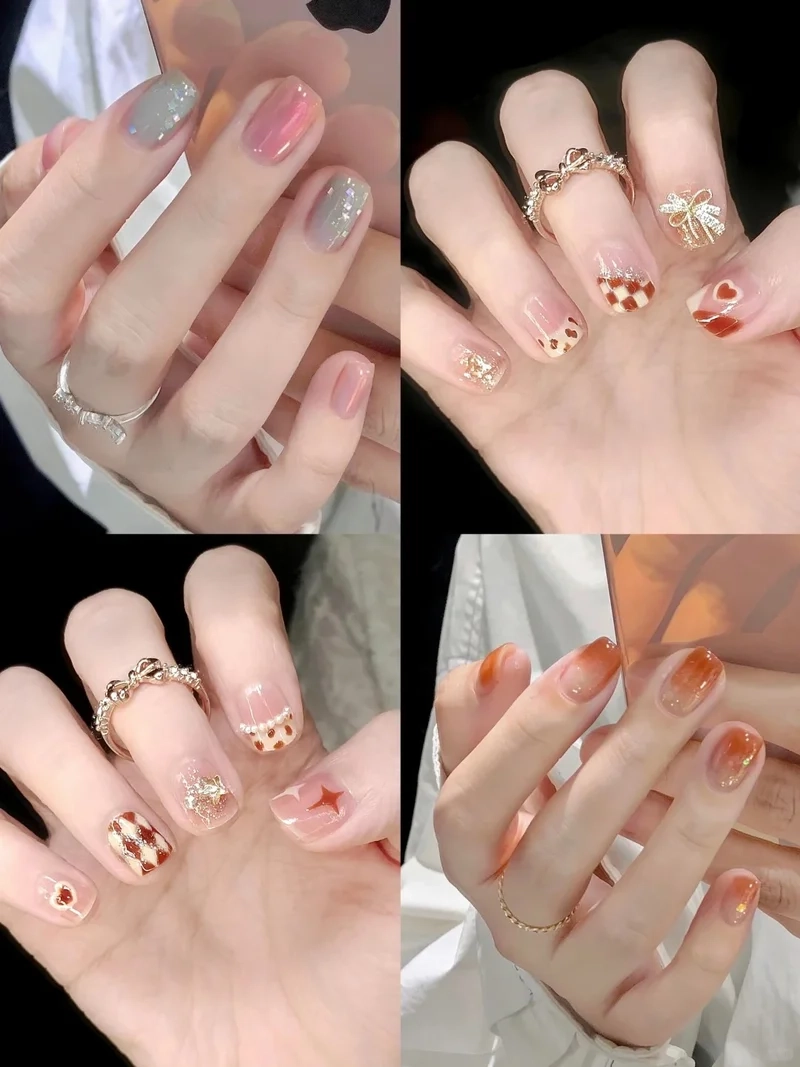 Tỏa sáng tự nhiên với mẫu nail đẹp cho móng ngắn