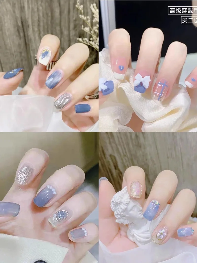 Đẹp tự nhiên cùng nail móng ngắn đơn giản siêu tiết kiệm