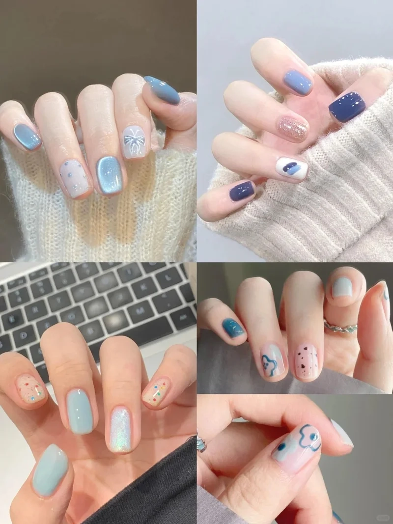 Style chuẩn nàng thơ với nail móng ngắn đẹp mới nhất
