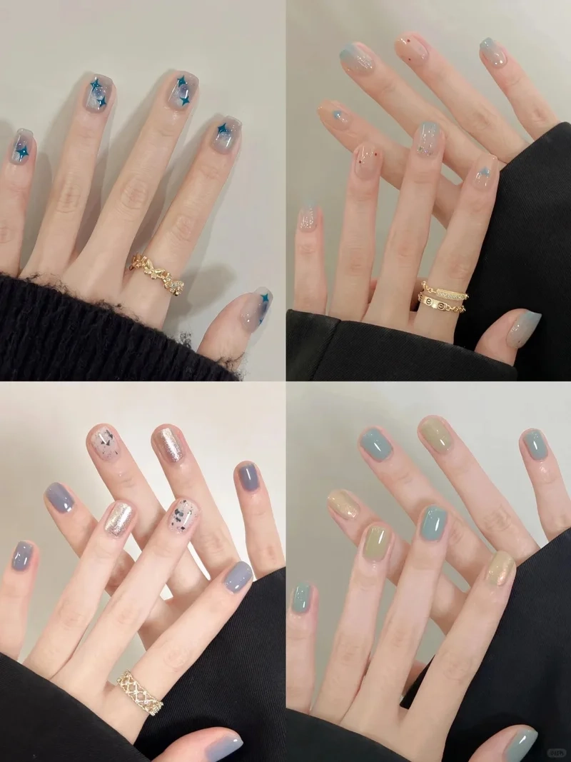 Gợi ý các mẫu nail cho móng ngắn hot nhất hiện nay