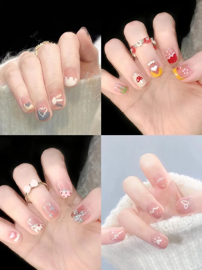 Gợi ý các mẫu nail ngắn đẹp cho nàng bận rộn