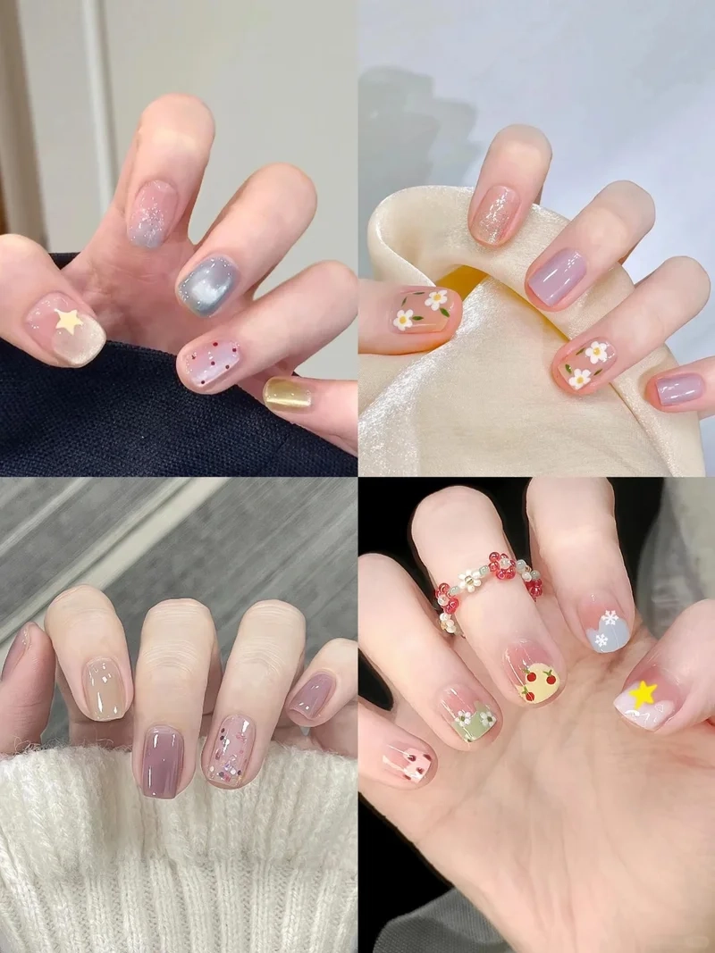 Ý tưởng cực chất cho móng tay ngắn làm nail đẹp mỗi ngày