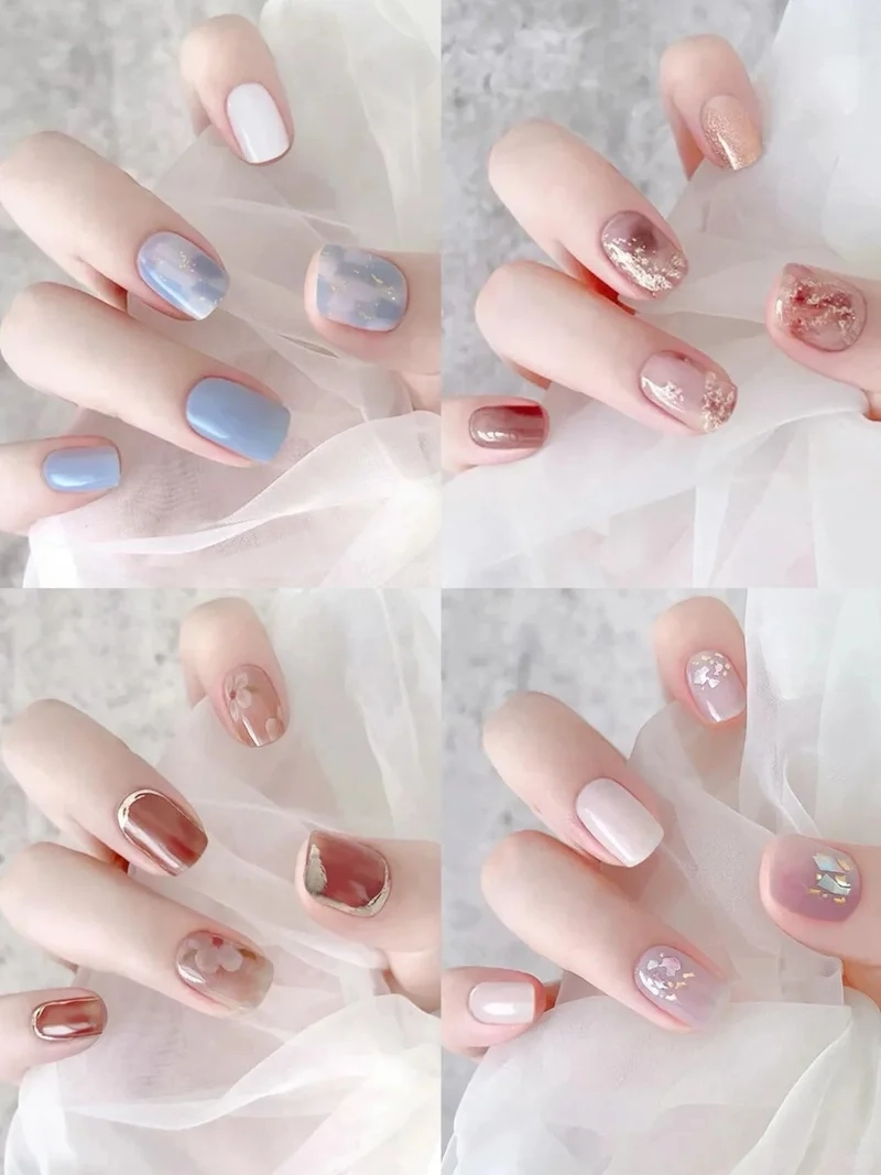 Lên ngay mood xinh với loạt mẫu cho móng ngắn hot trend