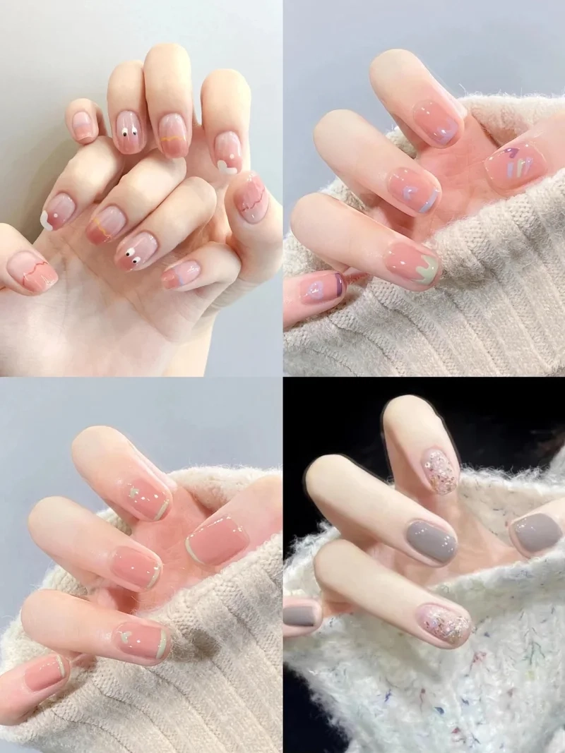 Cập nhật xu hướng mẫu móng cho móng tay ngắn siêu đáng yêu