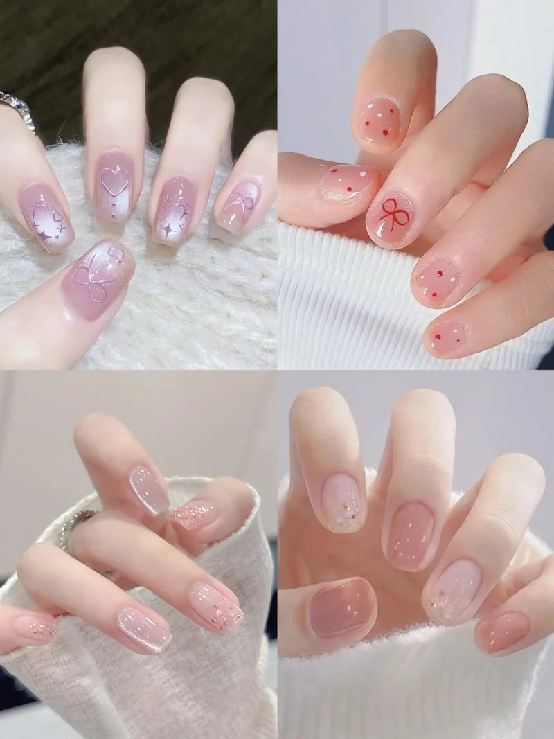 Lựa ngay mẫu móng tay ngắn cute cho nàng bánh bèo chính hiệu