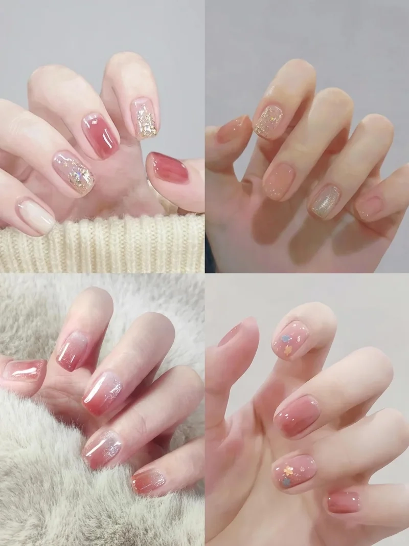 Đổi gió phong cách cùng mẫu móng tay đẹp cho móng ngắn