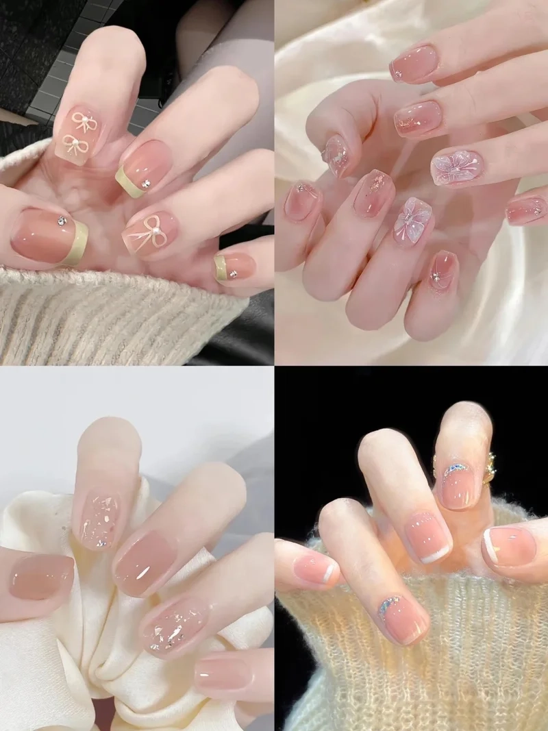 Tỏa sáng cùng mẫu nail ngắn sang chảnh đốn tim mọi ánh nhìn