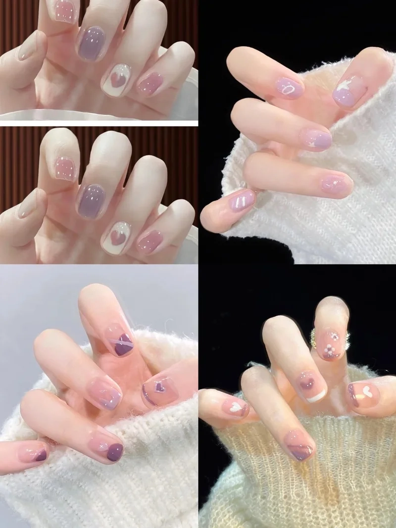 Nàng giản dị ơi, thử ngay mẫu nail đơn giản cho móng tay ngắn