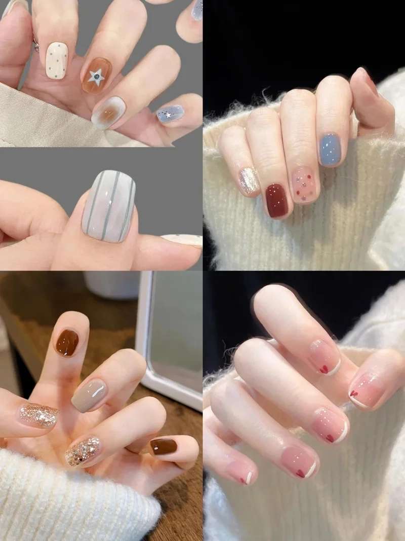 Đậm chất cá tính cùng mẫu nail đẹp dành cho móng ngắn