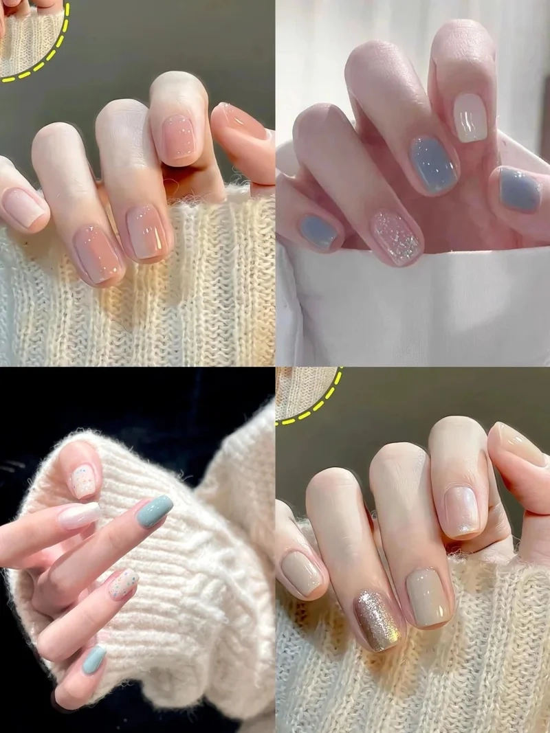 Cảm hứng sáng tạo từ những mẫu vẽ móng tay ngắn dễ thương